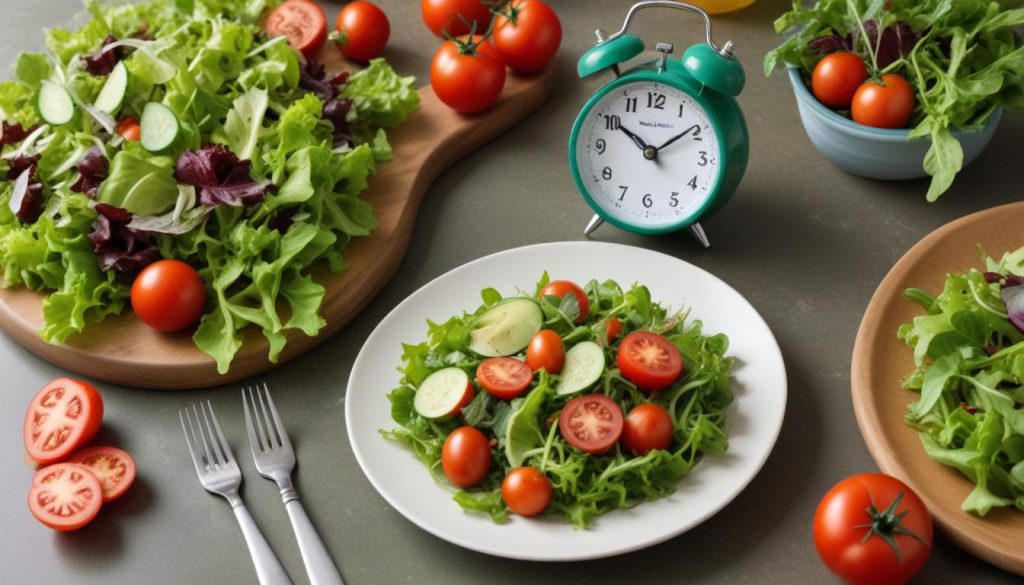 fasting diet for women salad