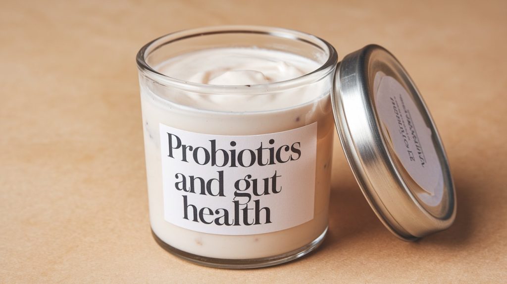 Probiotics and Gut Health Jar